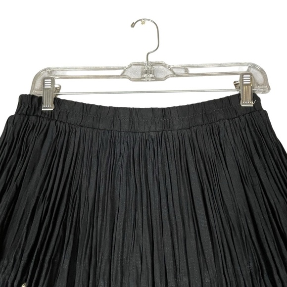 Stonebridge NWT Vtg Pleated Western Prairie Core Witchy Petite Full Skirt Sz MP - Picture 6 of 12
